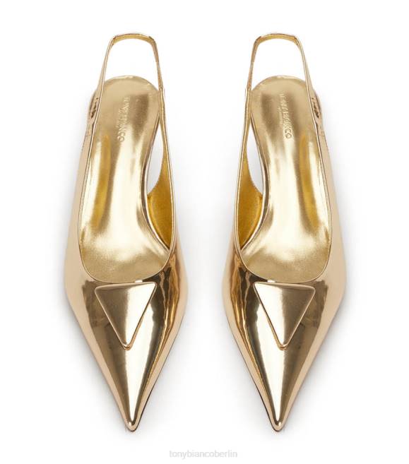 Pumps | de Tony Bianco Frauen Kimmy-Heels Goldglanz 4624317